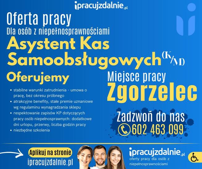 Asystent Kas Samoobsługowych ZGORZELEC
