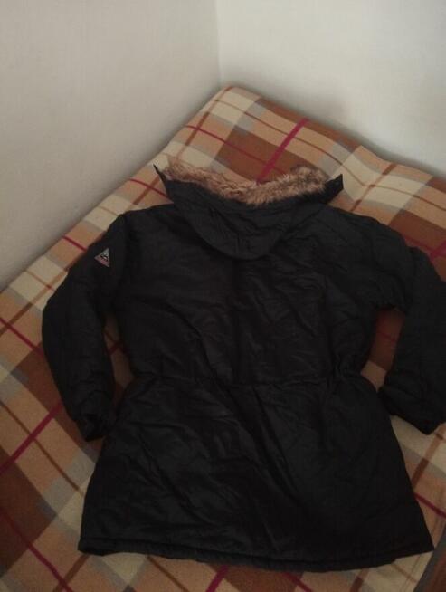 Kurtka 3/4 z kapturem