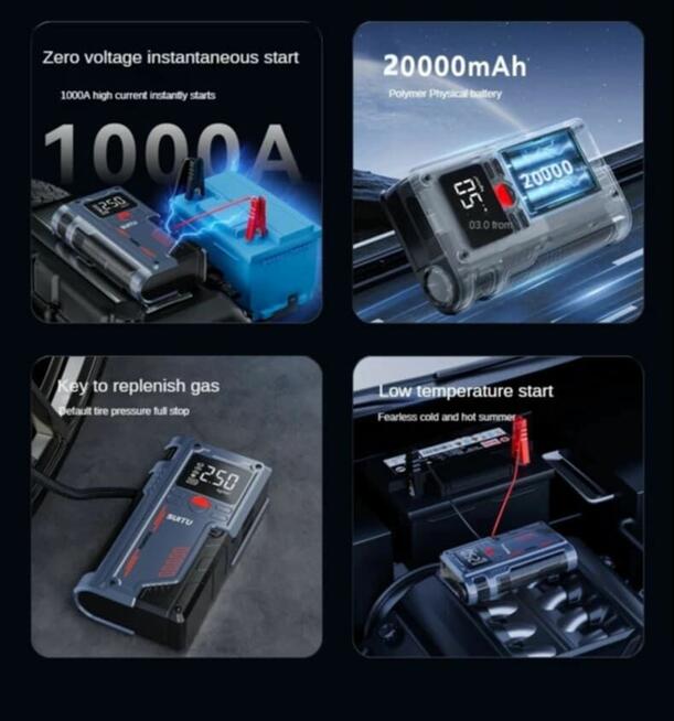 Urządzenie do uruchamiania awaryjnego samochodu