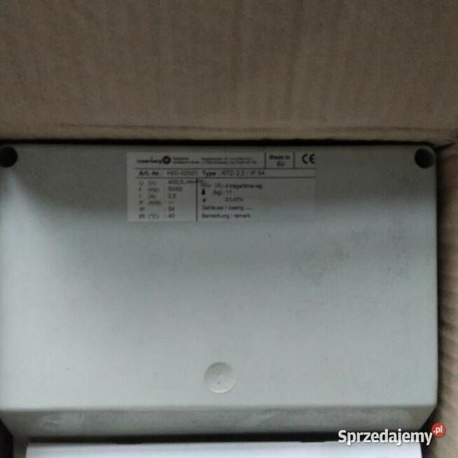 Regulator transformatorowy RTD 2.5 H00-02501