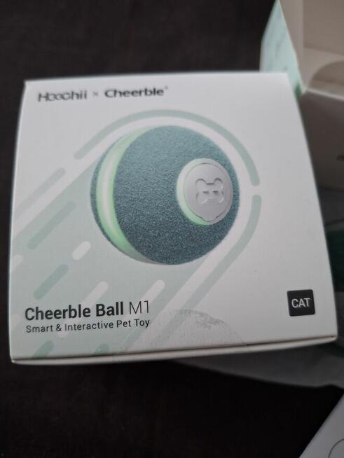 Cheerble Ball M1 – Inteligentna, Interaktywna Piłka dla Kota
