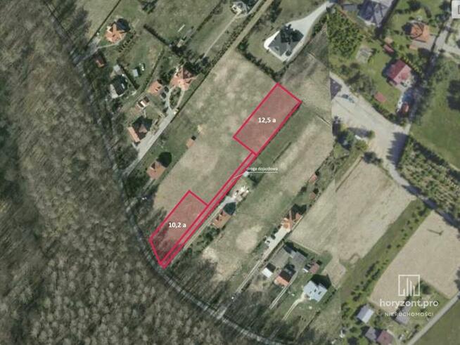 Działka budowlana - DYBAWKA 10,2 a - warunki zabudowy