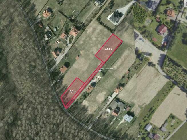 Działka budowlana - DYBAWKA 12,5a - warunki zabudowy