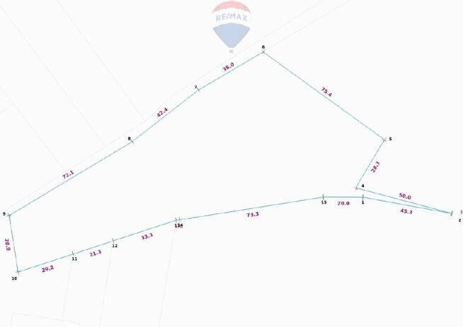 Działka inwestycyjna 9521m²–Napachanie blisko S11
