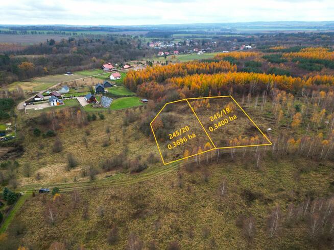 Działki w malowniczej miejscowości Durąg