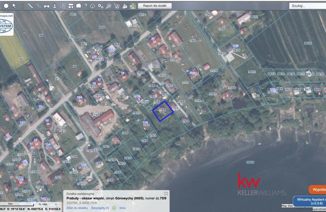 Działka rekreacyjna Górowychy gm. Prabuty,