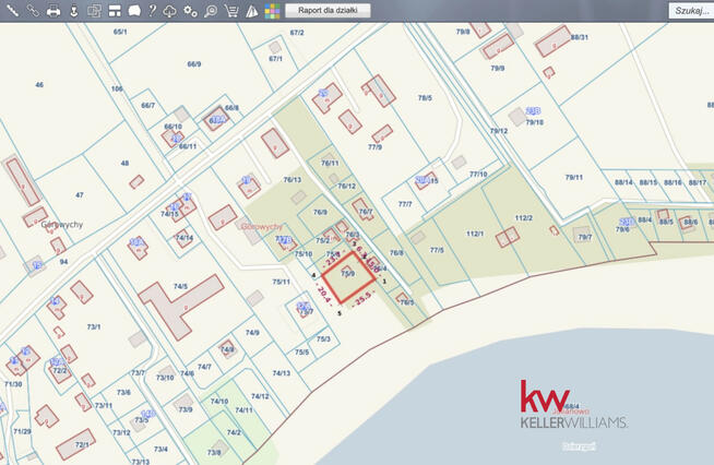 Działka rekreacyjna Górowychy gm. Prabuty,