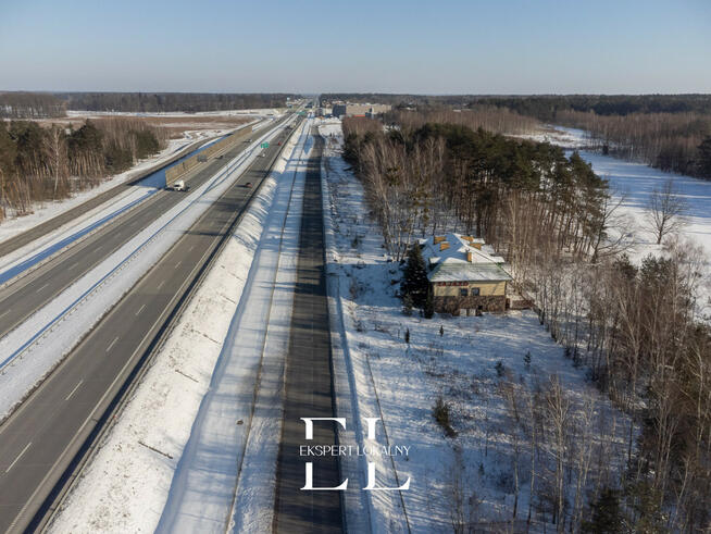 Działka usługowa Siestrzeń gm. Żabia Wola, Bliska