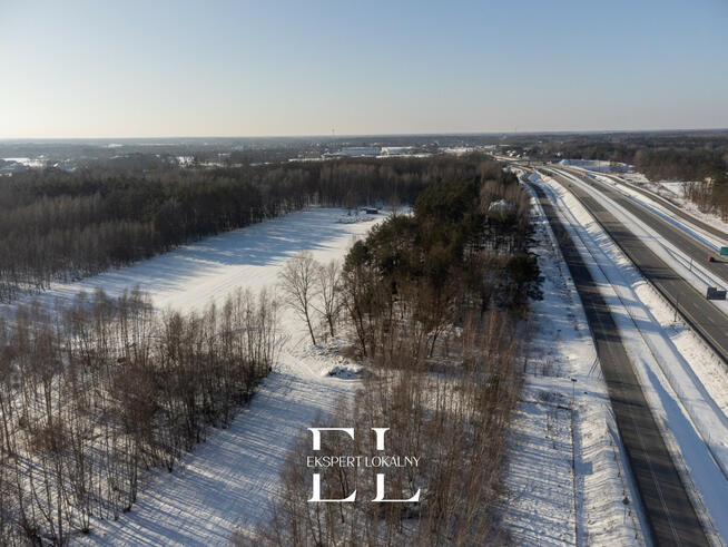 Działka usługowa Siestrzeń gm. Żabia Wola, Bliska