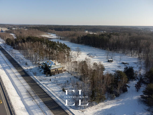 Działka usługowa Siestrzeń gm. Żabia Wola, Bliska