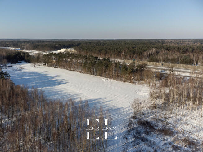 Działka usługowa Siestrzeń gm. Żabia Wola, Bliska
