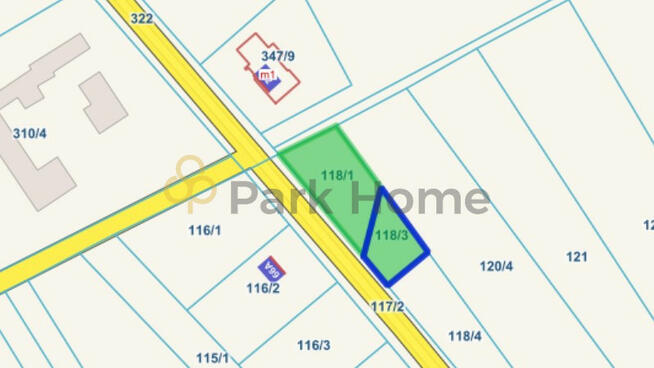 Działka inwestycyjna Małachowo gm. Dolsk,