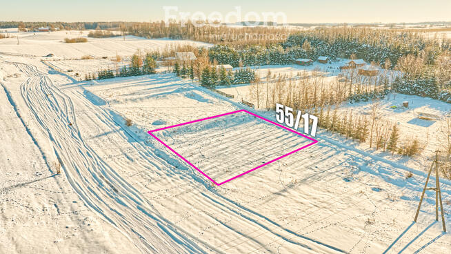 Działka pod dom/ rekreację – Liski, jezioro Garbas