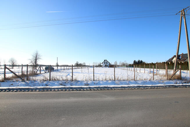 Działka budowlana ok. 15ar Skrobów wszystkie media