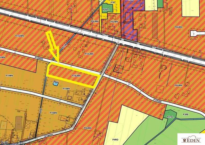 Działka inwestycyjna Polaki gm. Kotuń