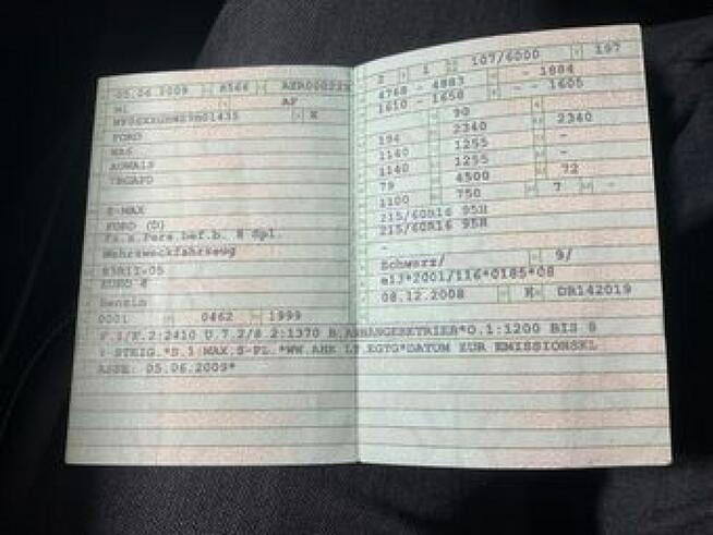 Ford S-Max 7-Osób 2.0 Benzyna Titanium Podg.Fotele Pdc X2 Alu