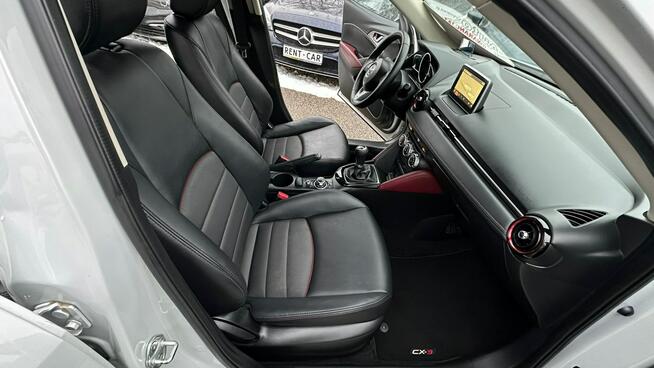 Mazda CX-3 105PS*OPŁACONY Bezwypadkowy*97.000KM-Serwis*Skóra*VIP GWARANCJA24M