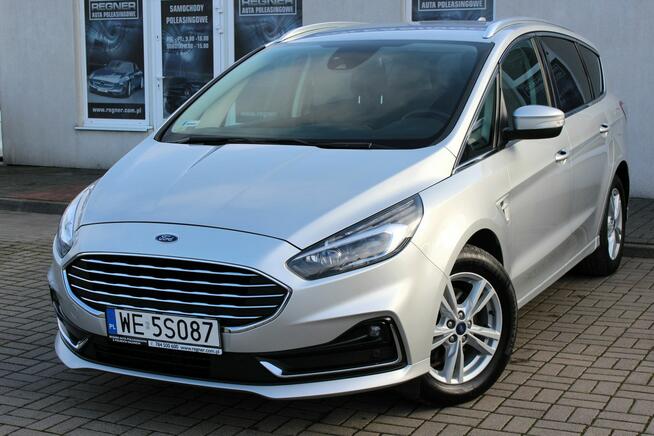 Ford S-Max Titanium SalonPL FV23% Navi Kamera Tempomat Grzane Fotele Kierownica