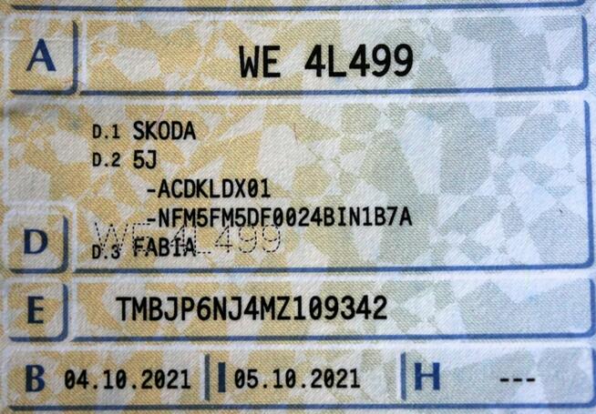 Škoda Fabia Ambition FV23% SalonPL 1.0TSI 95KM Parktronic LED Bluetooth Gwarancja