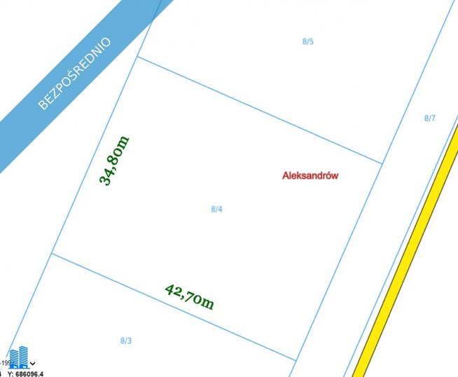 DZIAŁKI NA SPRZEDAŻ – Aleksandrów, gm. Jakubów (pow. miński)