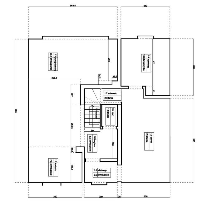 Dom w zabudowie bliźniaczej z ogrodem