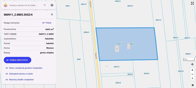 Atrakcyjna działka budowlana Dys