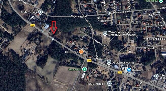 DZIAŁKA USŁUGOWA_BOJANO_UL.WYBICKIEGO