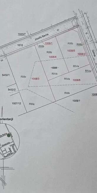 Działka budowlana Rzgów ul.Bema/ul.Górna