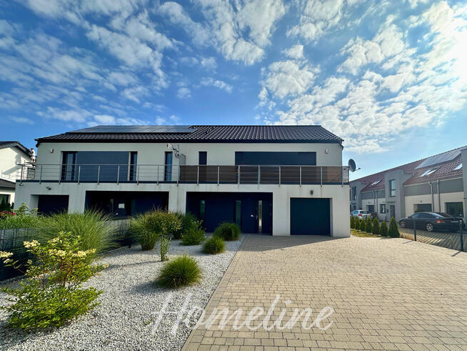 Nowoczesny dom – 154 m², działka 709 m²