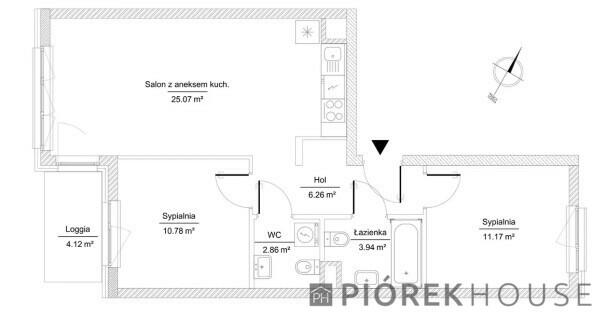 3-pokojowe mieszkanie w Ursusie