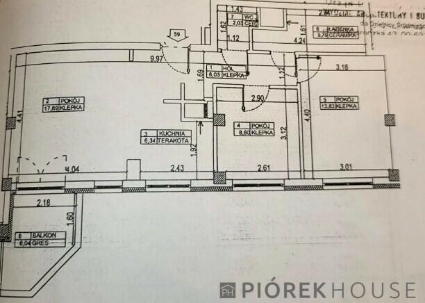 3-pokojowe mieszkanie na Śródmiesciu