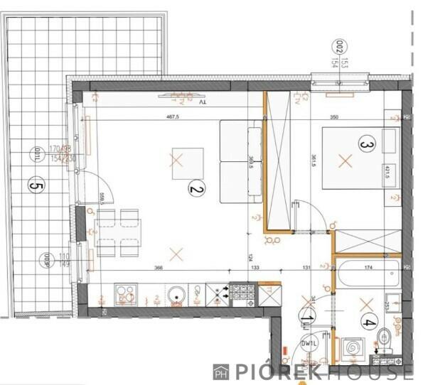 2-pokojowe mieszkanie w Markach