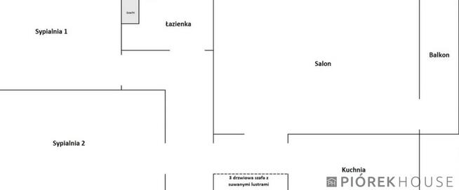 3-pokojowe mieszkanie na Woli