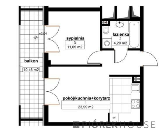 2-pokojowe mieszkanie na Białołęce