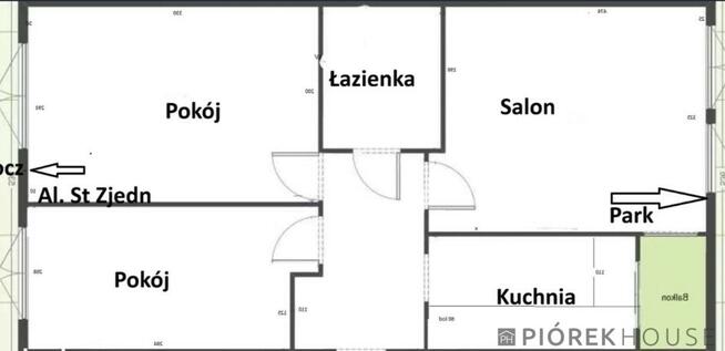 3-pokojowe mieszkanie na Pradze-Południe