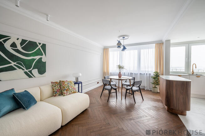 nowe 4 pokoje 12 piętro widok na Stadion | 66 m²