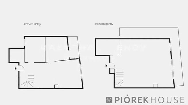 Dwupoziomowe mieszkanie na Woli