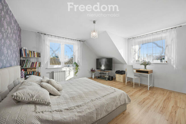 Dwa domy na jednej działce, Kaski, gm. Baranów