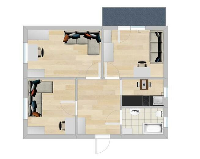 Kościuszki 118, Śródmieście, pokój jednoosobowy