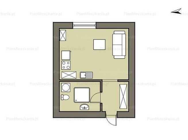 Do wynajęcia jasna kawalerka, Oswobodzenia 38 A