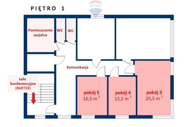Lokal biurowy 25,5m2, Chrzanów Duży