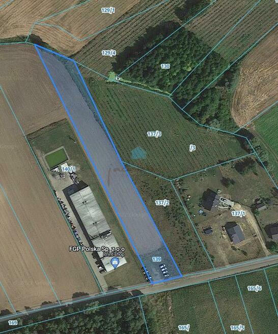 Działka przemysłowa Fałkowo gm. Łubowo Fałkowo, Fałkowo