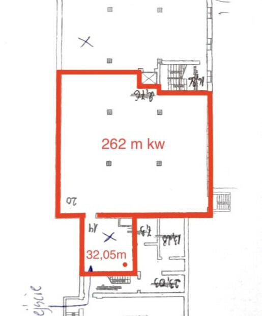 Hala magazynowa z placem dla TIR