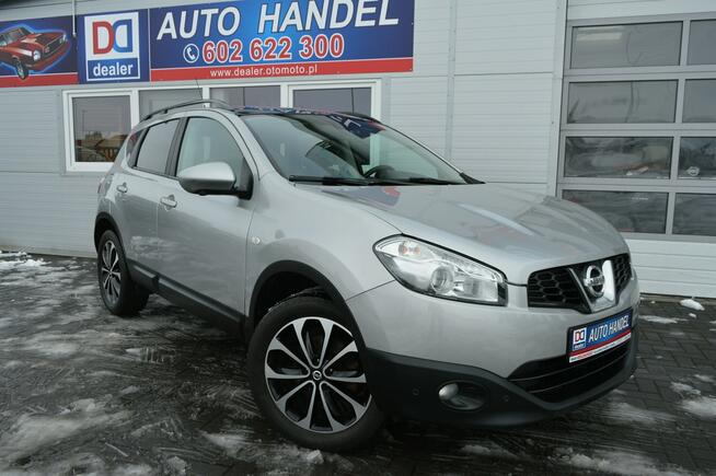 Nissan Qashqai 1.6i Automat Serwis Navi Kamera Panoramadach Bluetooth 147 tys.km