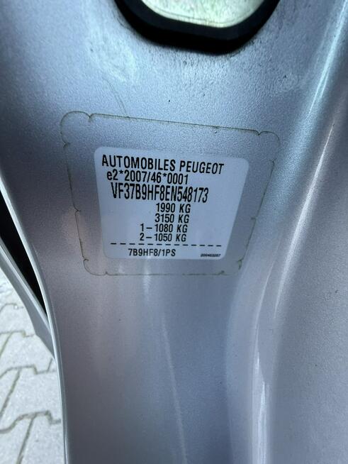 Peugeot Partner 1.6HDi 2014r Lift Led Automat Klimatyzacja Kamera Hak!