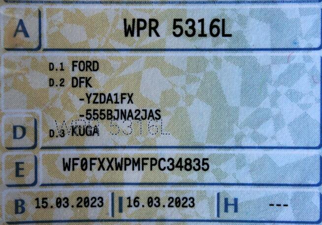 Ford Kuga Titanium SalonPL FV23% Kamera LED Virtual Navi Parktronic Gwarancja