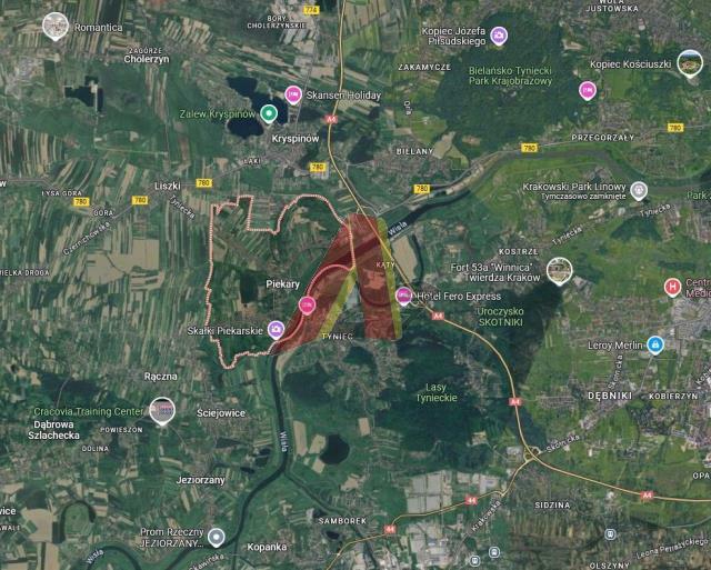 Działka budowlana Piekary gm. Liszki, Liszki