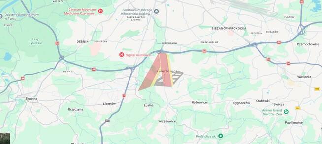 Lokal użytkowy Kraków Podgórze, Borek Fałęcki, Zakopiańska