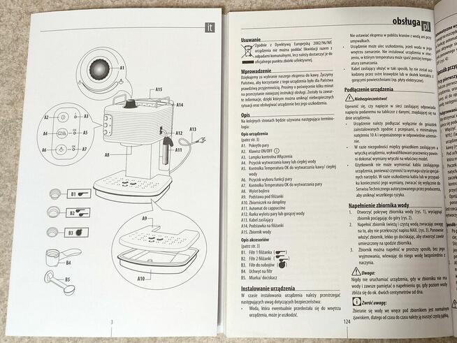 Kolbowy ekspres do kawy DeLonghi Scultura ECZ 351.GY