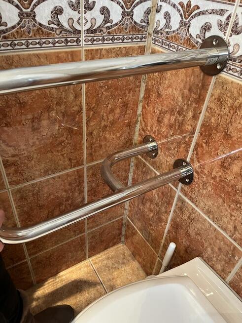 poręcze umywalkowe i wc ze stali nierdz Lehnen za 1/3 ceny